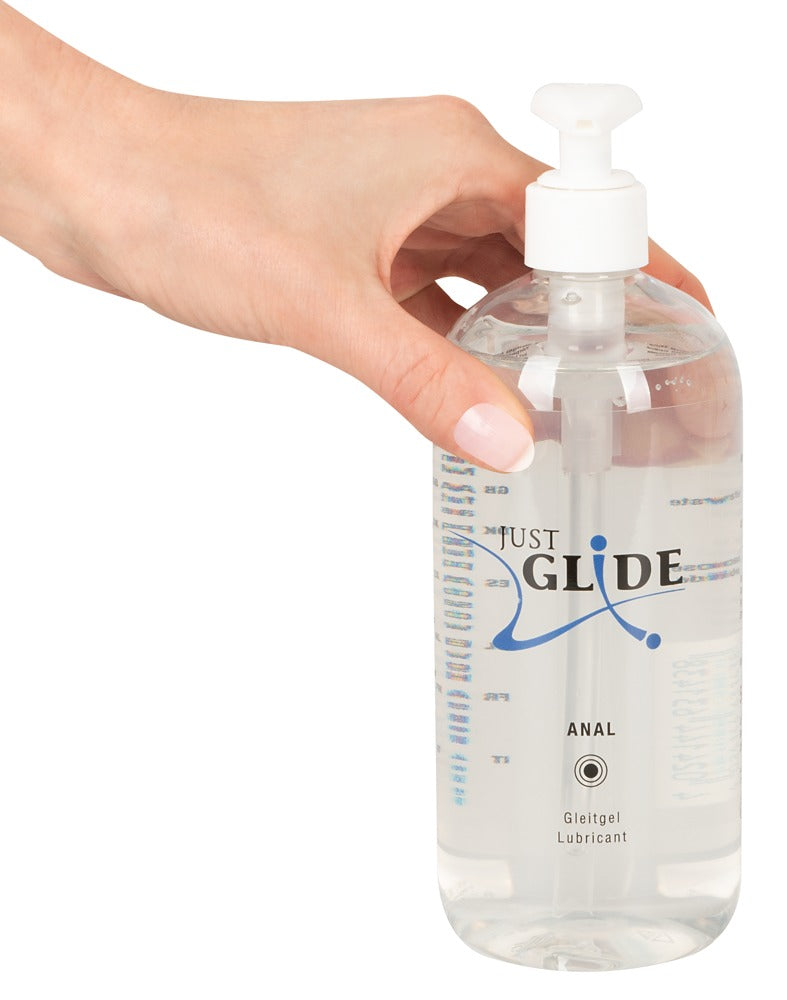 Just Glide Anal Lubricante 500 ml Base Acuosa