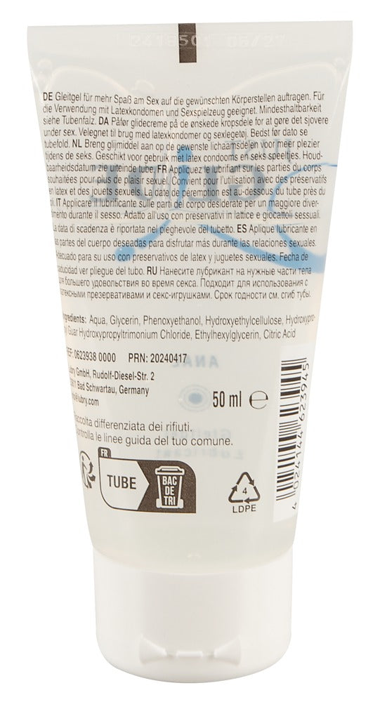 Just Glide Anal 50 ml - Lubricante de Base Acuosa pH Optimizado