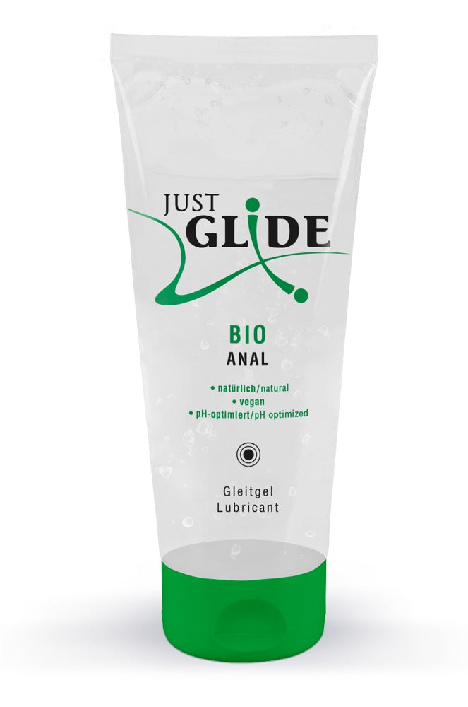 Just Glide Bio Anal 200 ml - Lubricante Orgánico a Base de Agua