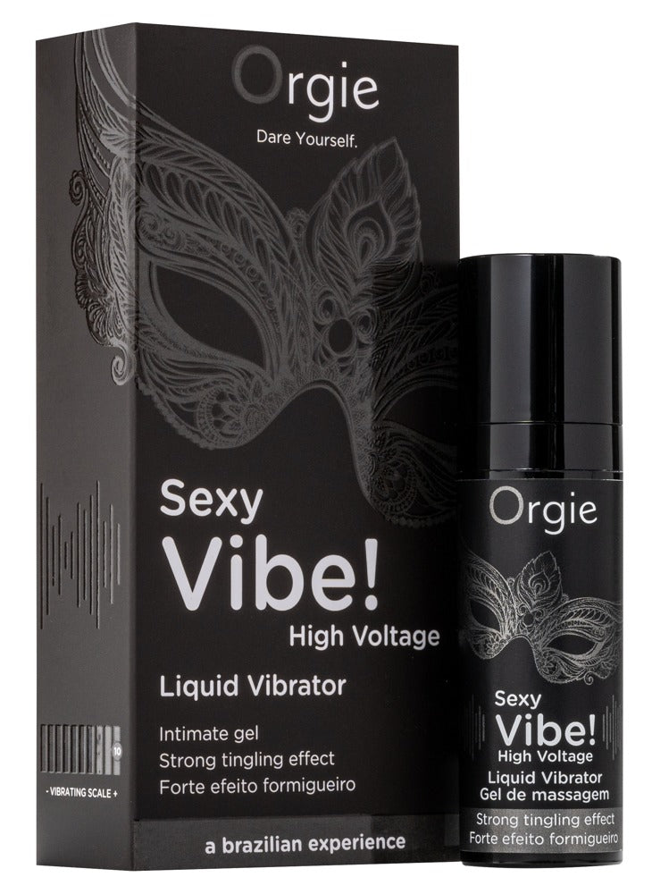 Sexy Vibe! High Voltage Gel Estimulante 15 ml - Orgie