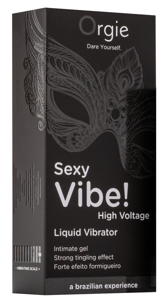 Sexy Vibe! High Voltage Gel Estimulante 15 ml - Orgie