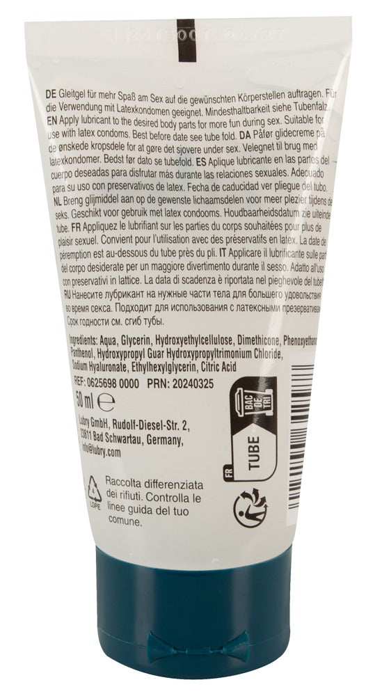 Just Glide Premium Anal 50 ml - Lubricante Especializado con Ácido Hialurónico