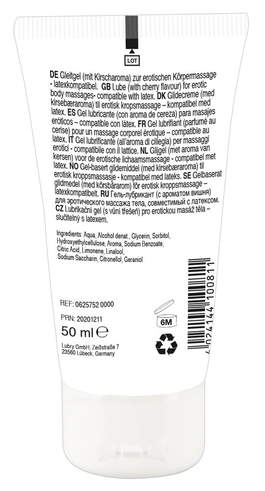 Lick it! Wild Cherry - Gel de Masaje Erótico 50 ml