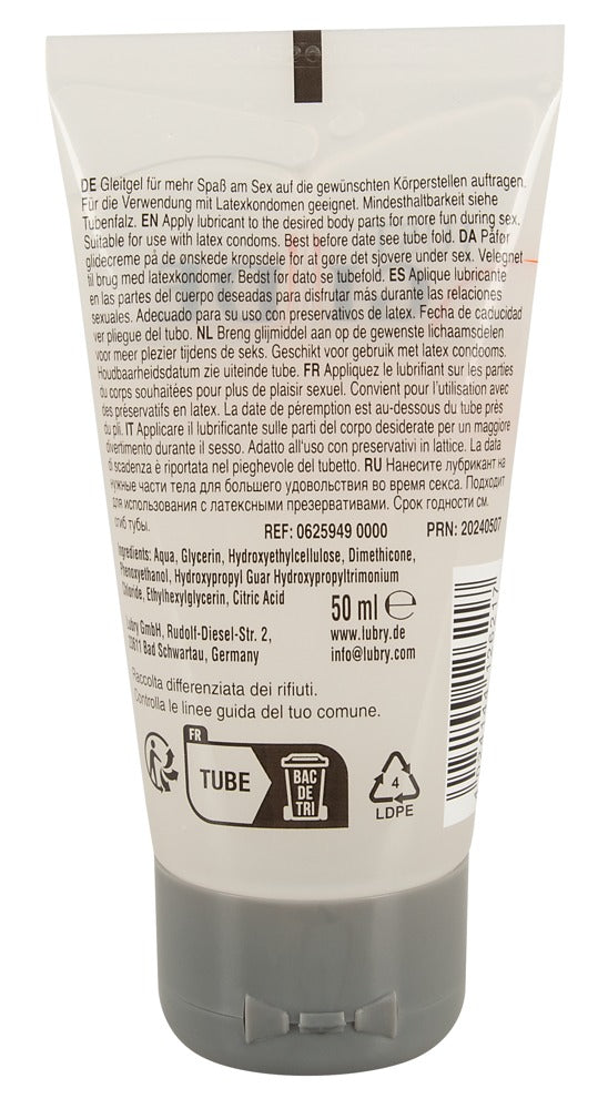 Just Glide Performance Lubricante 50 ml - Base Agua y Silicona