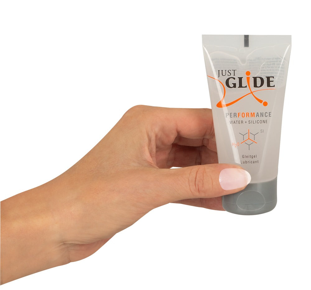 Just Glide Performance Lubricante 50 ml - Base Agua y Silicona