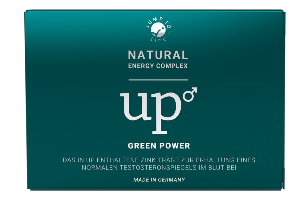 Up Green Power 4 Capsules - Suplemento Vitamínico Natural para Hombres