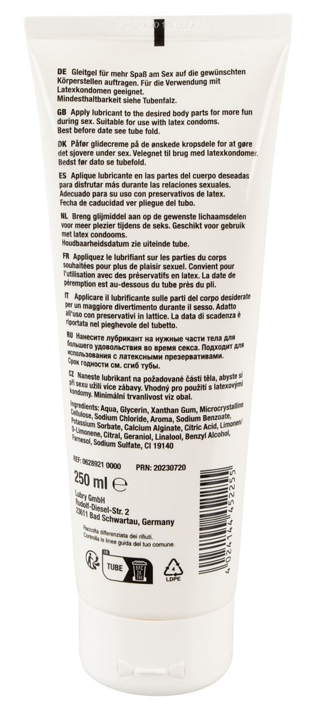 Porn Sperm Pineapple 250 ml - Lubricante Base Agua Sabor Piña