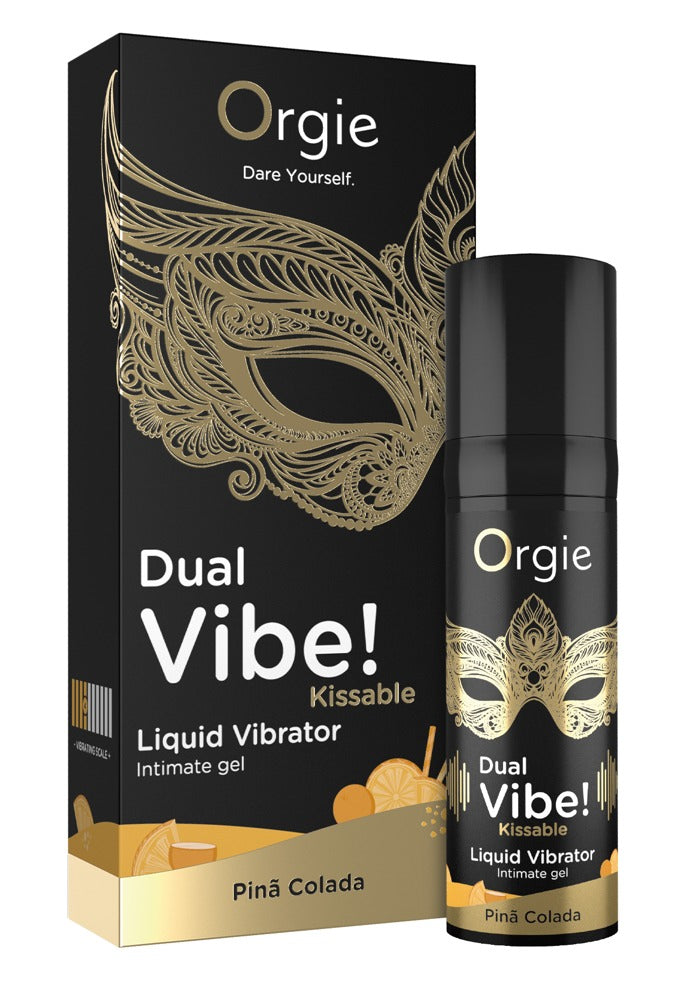 Dual Vibe Piña Colada 15 ml - Gel Estimulante Orgie