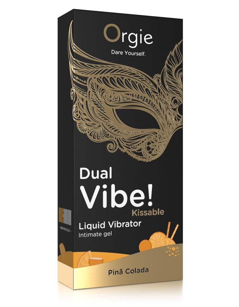 Dual Vibe Piña Colada 15 ml - Gel Estimulante Orgie