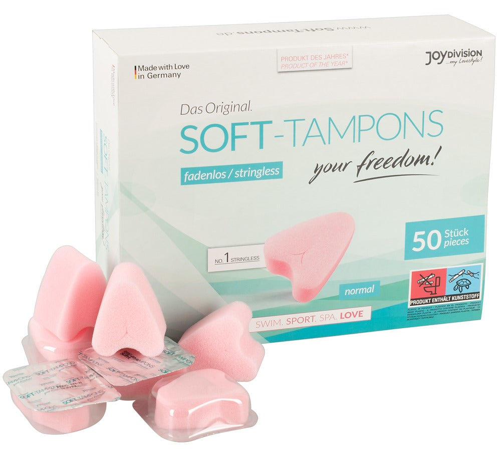 Set 50 Tampones Soft Joydivision - Protección Discreta y Cómoda