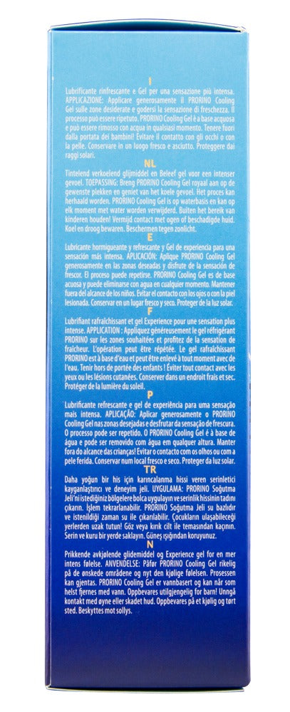 PRORINO Cooling Gel Soft 100ml - Gel Lubricante Refrescante