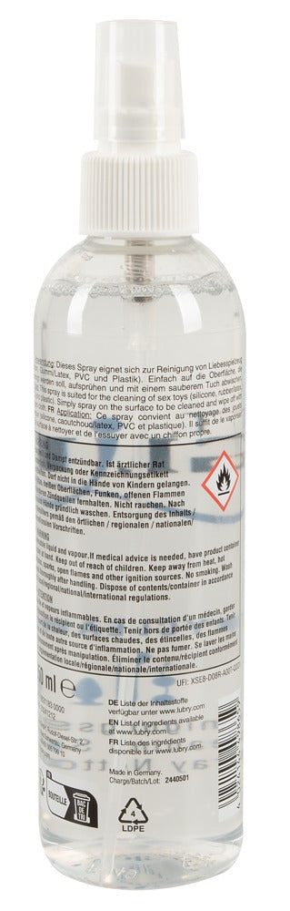 Just Glide Cleaner 250 ml - Limpiador Suave para Juguetes