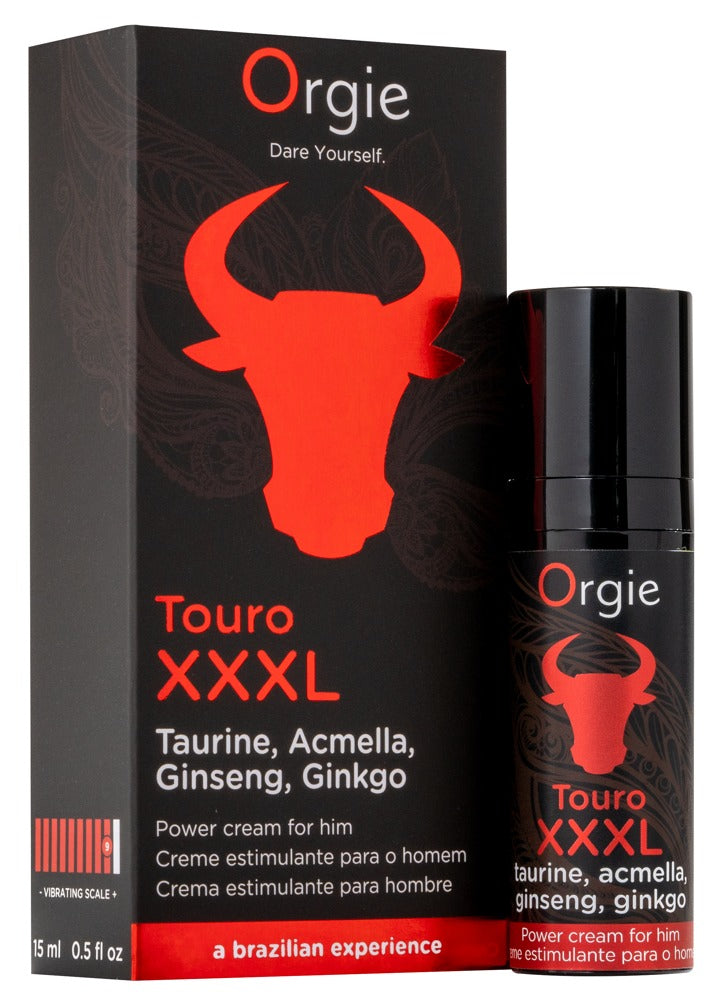 Touro XXXL 15 ml - Crema de Masaje Revitalizante Orgie