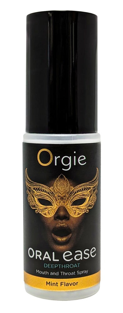Oral Ease Deepthroat Spray Bucal 15ml - Sensación Refrescante con Sabor a Menta
