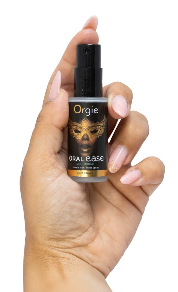 Oral Ease Deepthroat Spray Bucal 15ml - Sensación Refrescante con Sabor a Menta