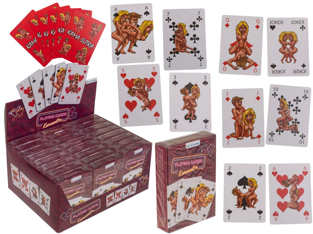 Kamasutra Cards 24pcs - Baraja de Cartas Eróticas con Posiciones