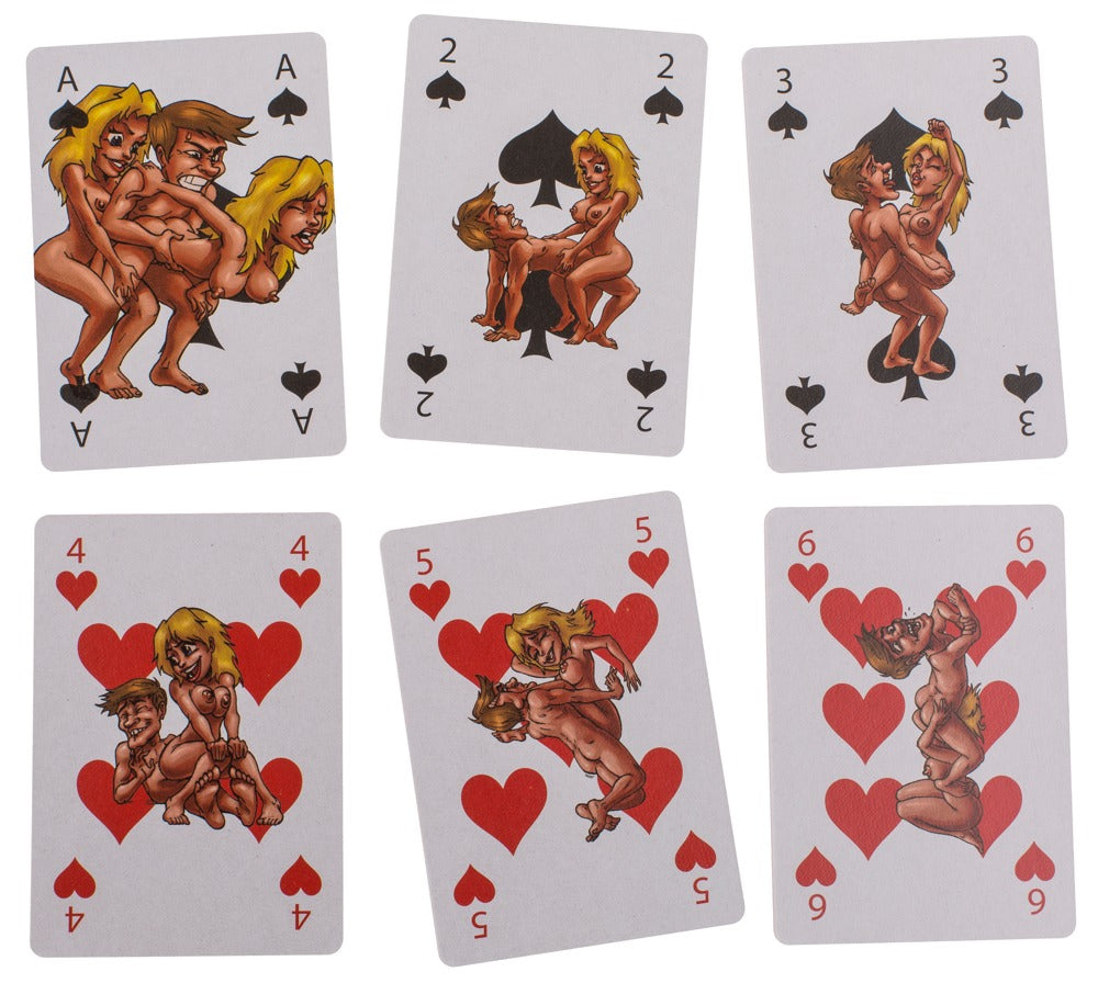 Kamasutra Cards 24pcs - Baraja de Cartas Eróticas con Posiciones