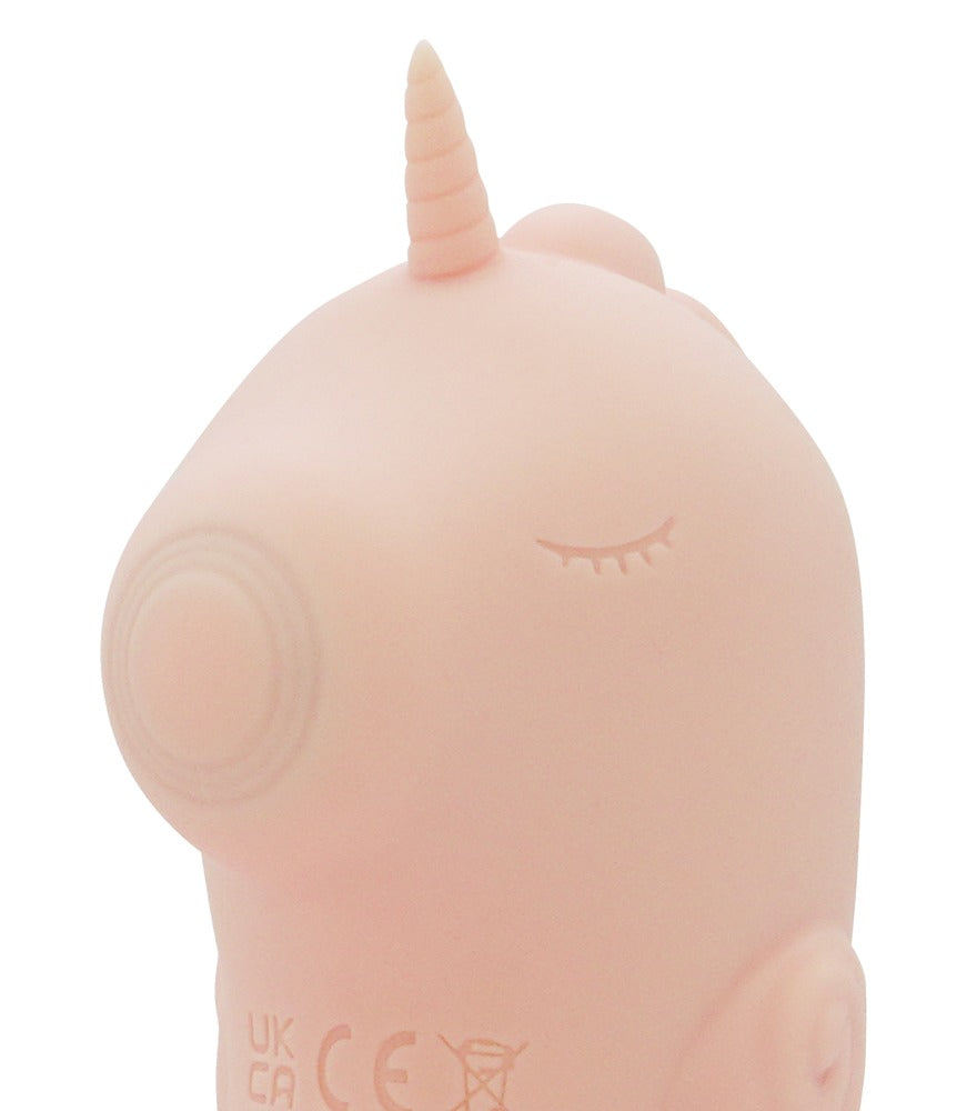 Unihorn C-Horse Coral Throb - Vibrador Doble de Silicona Flexible