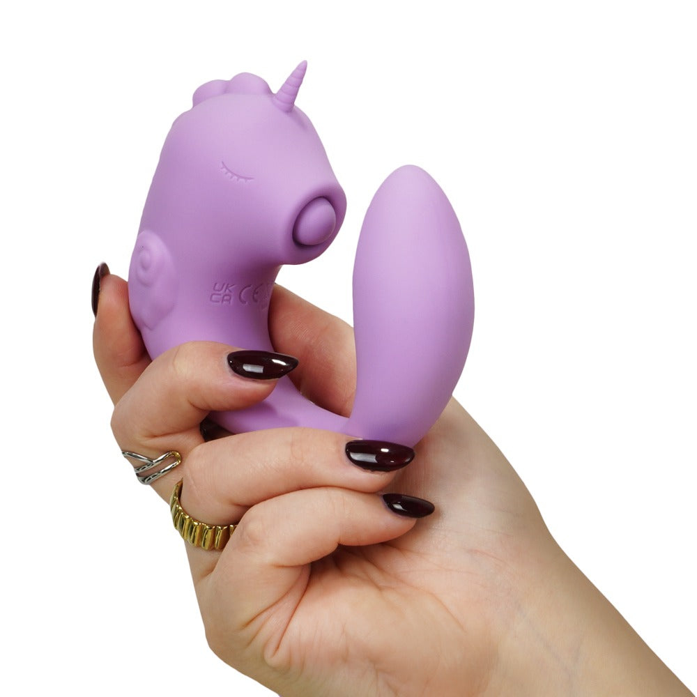 Vibrador Dual C-Horse Marina Lilac - Unihorn