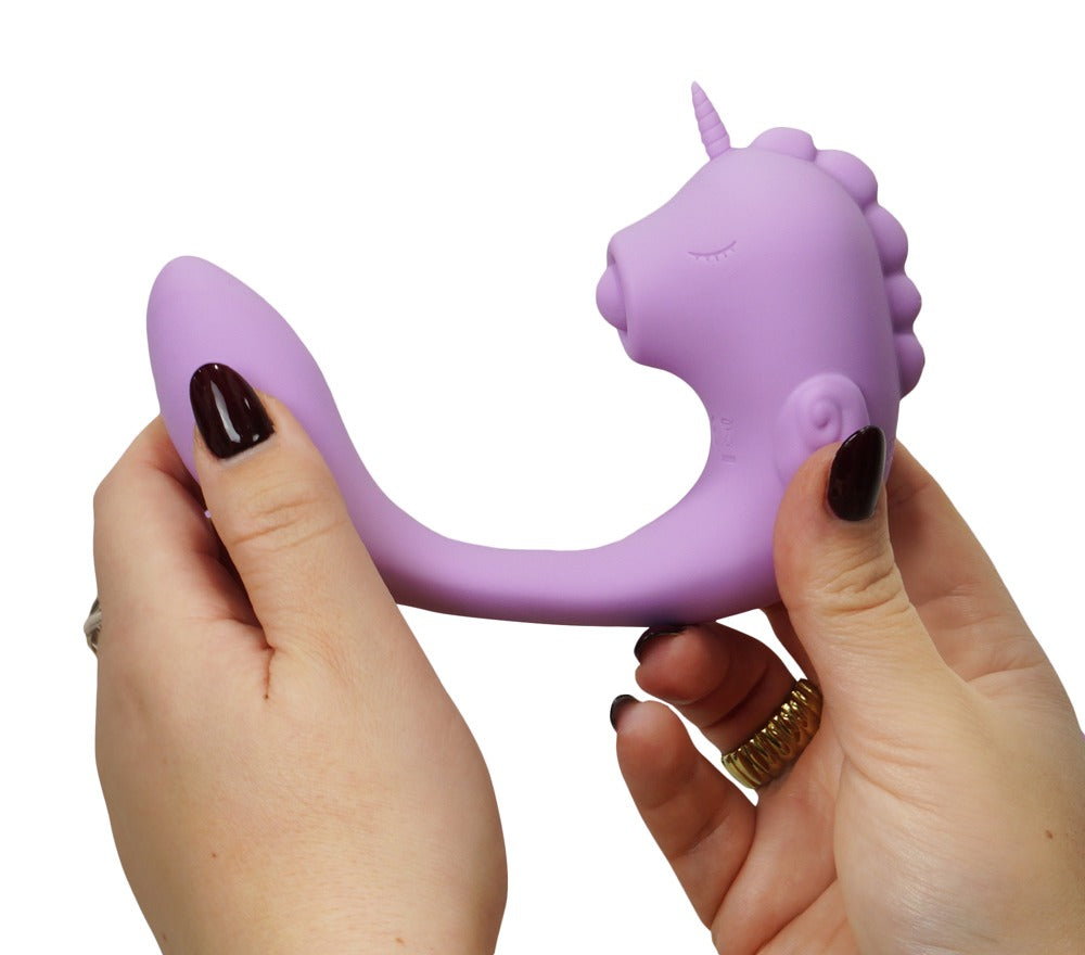 Vibrador Dual C-Horse Marina Lilac - Unihorn