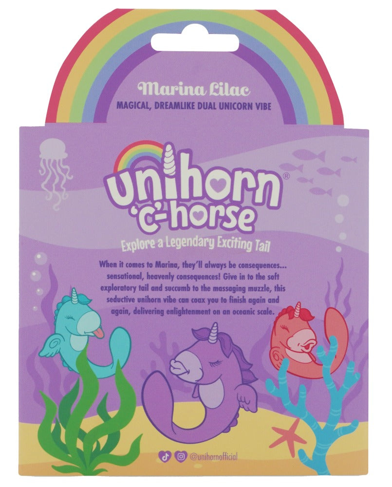 Vibrador Dual C-Horse Marina Lilac - Unihorn