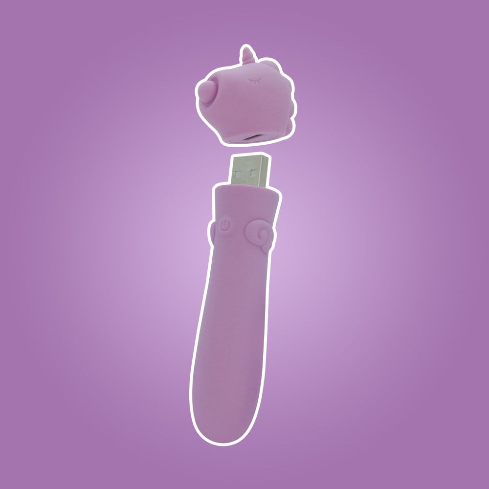 UNIHORN USB Karma Lilac - Mini Vibrador Recargable