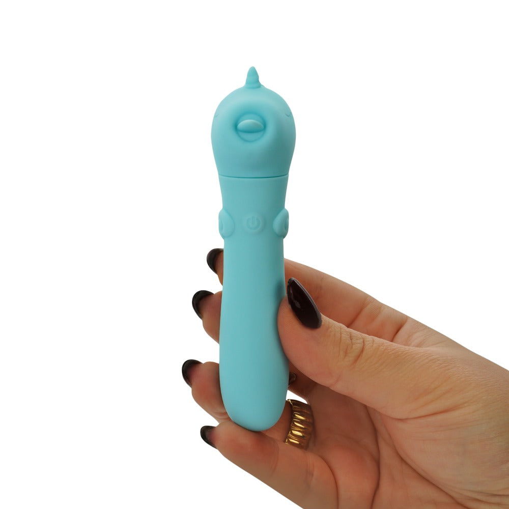 Unihorn USB Mount'n Peak - Mini Vibrador Recargable con 10 Modos