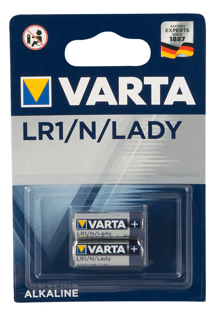 2 Pilas LR1 N Alcalinas 1,5V ORION