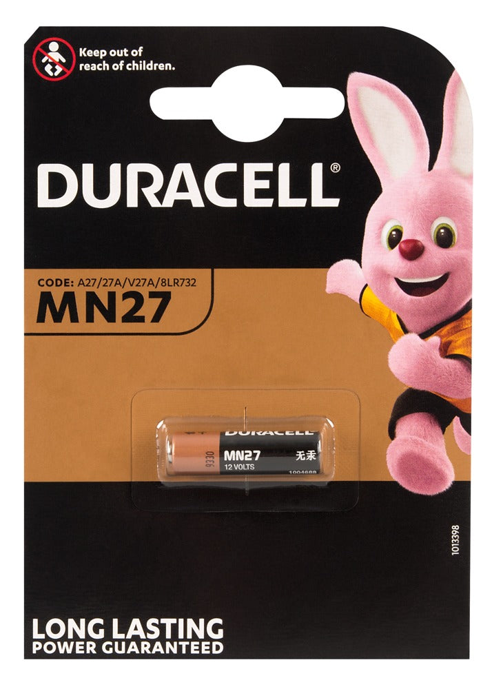 Pilas Duracell 27A - Pack 10 unidades