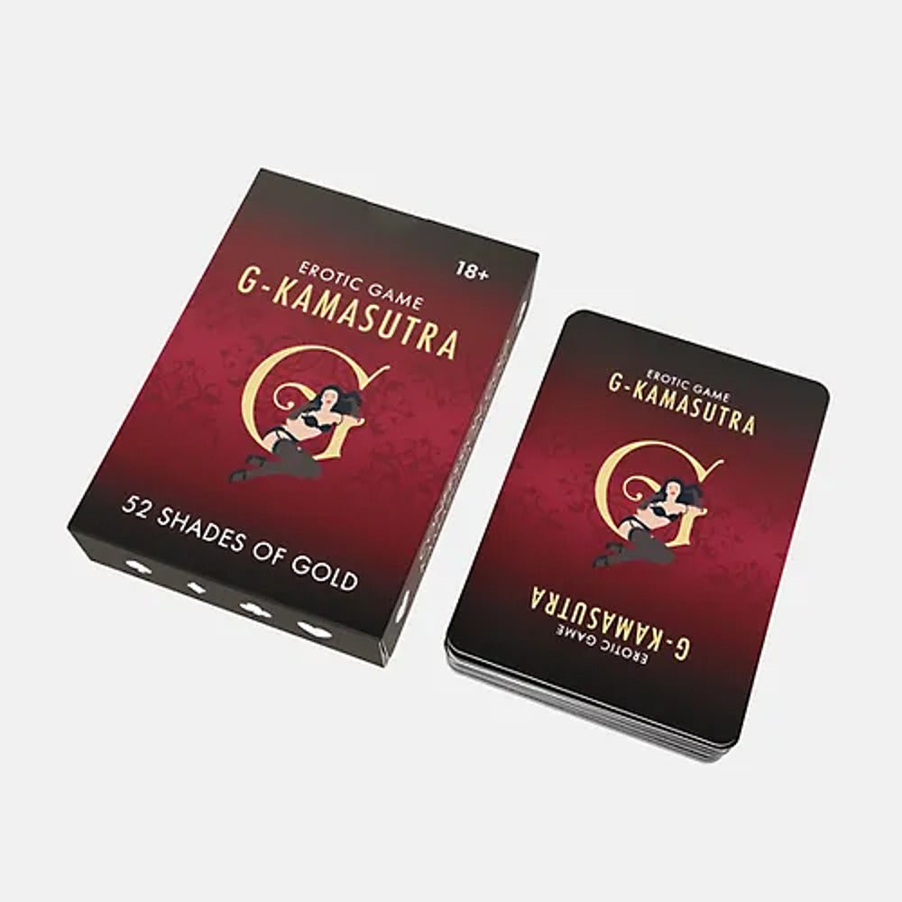 G-Kamasutra 52 Sombras de Oro - Juego de Cartas Erótico para Parejas