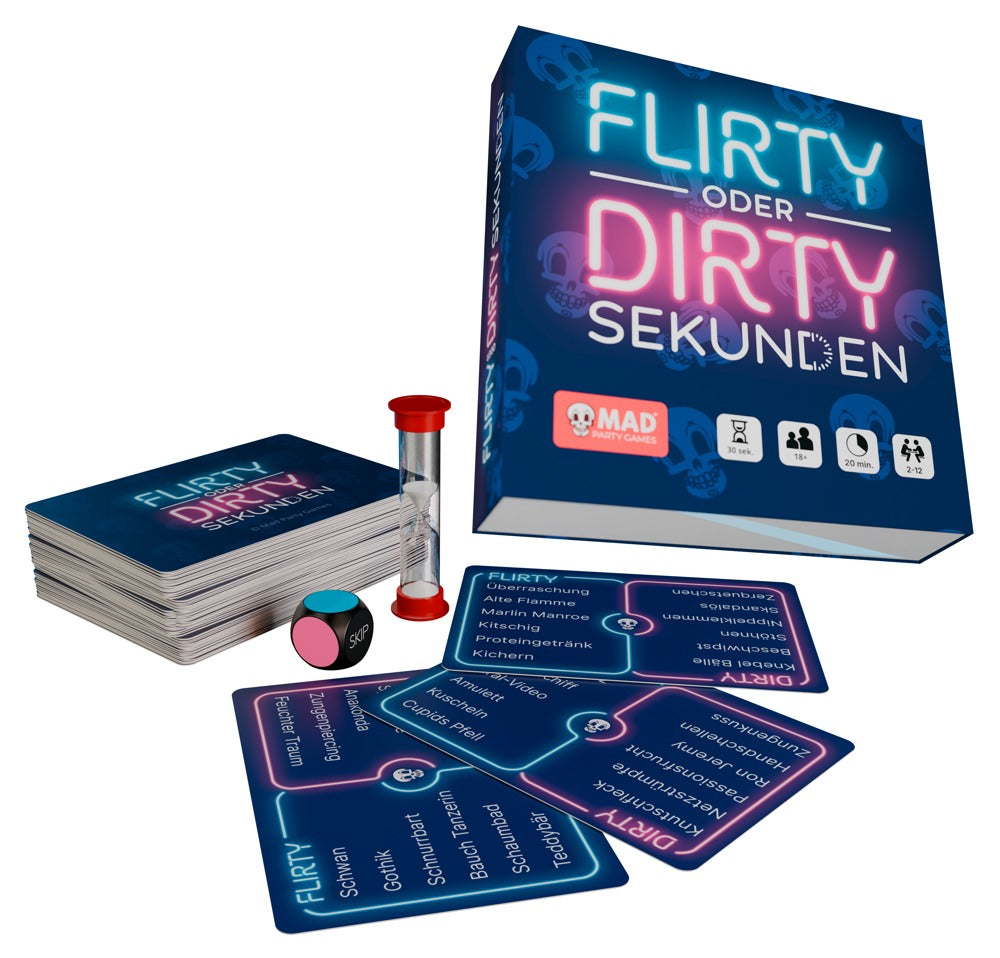 Flirty or Dirty Seconds - Juego de Adivinanzas Erótico para Fiestas