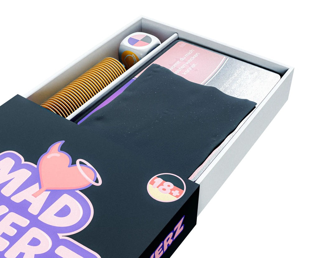 Mad Loverz - Juego Erótico para Parejas | Desafíos, Pantomima y Tareas Sensuales