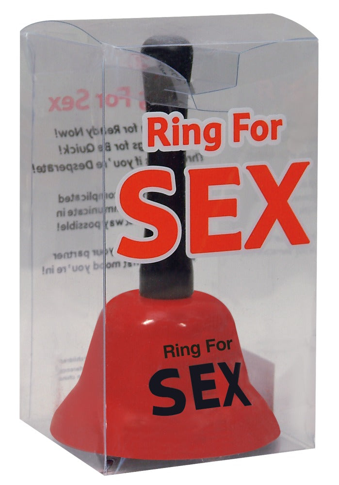 Campana Metálica Sex Bell Ring - Artículo de Fiesta