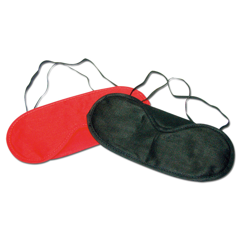 Pack Antifaces Cottelli Accessoires Rojo y Negro - Set de 2