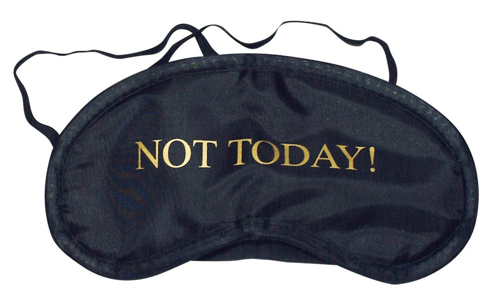 Mood Blindfold - Antifaz Reversible de Satén Negro ORION