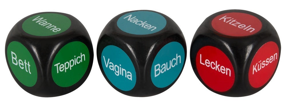 Pleasure Dice German - Dados Eróticos para Parejas