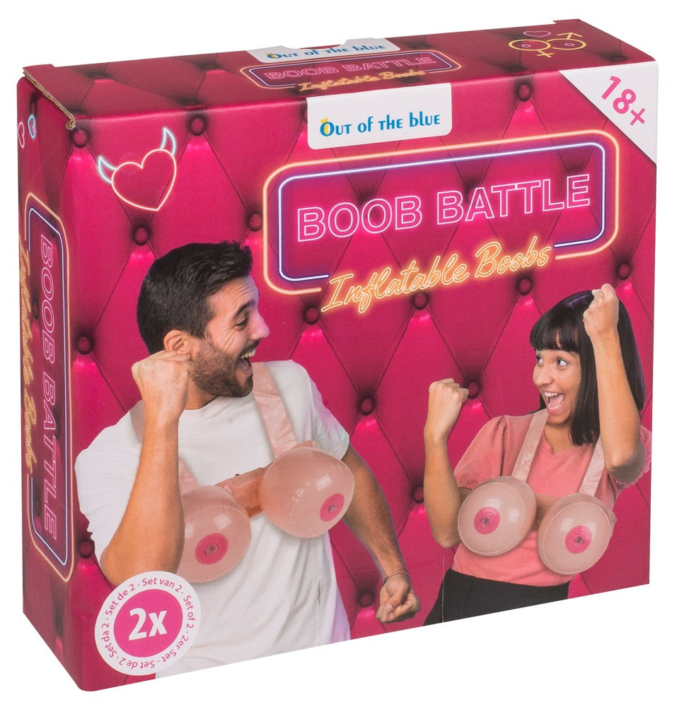 Pechos Hinchables x2 - Juego de Fiesta para Duelos Divertidos