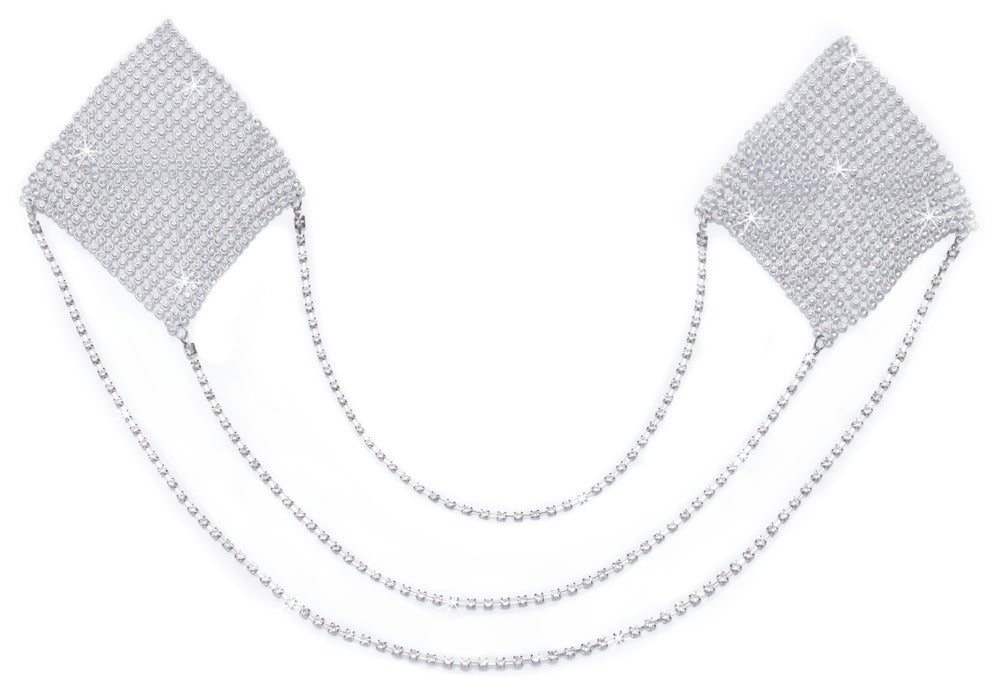 Nipple Jewellery Silver Cottelli - Adhesivos Decorativos con Cadenas