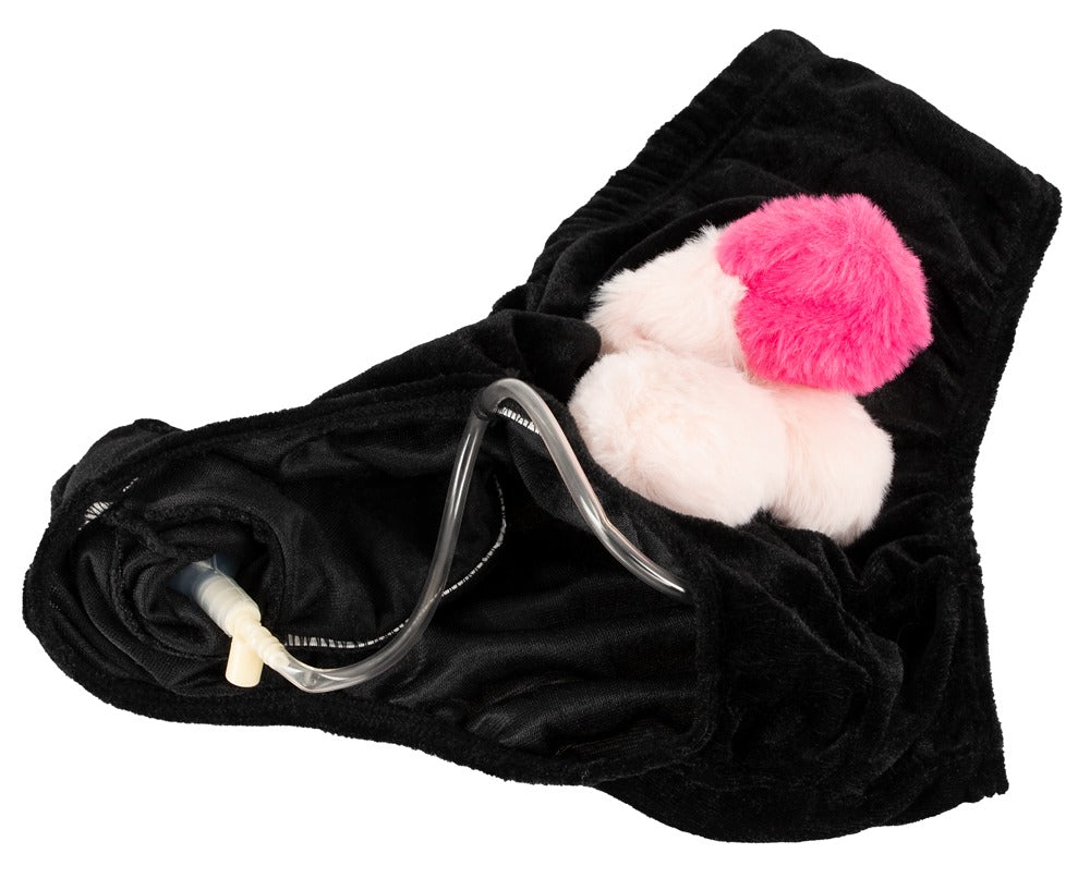 Calzoncillos con Pene Inflable de Felpa - Broma y Fiesta