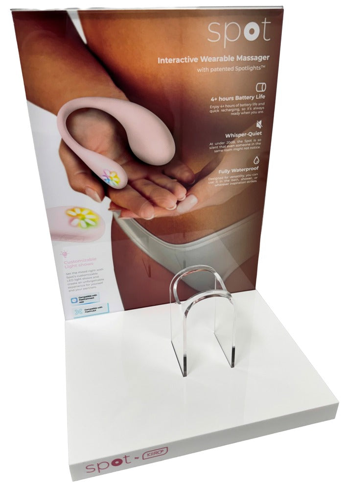 Kiiroo Spot Display Large - Expositor Acrílico Premium para Vibrador Interactivo