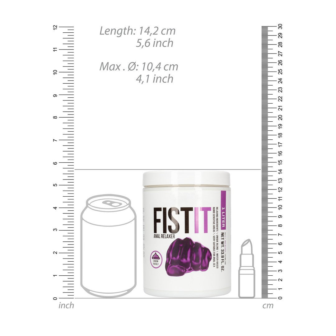 LUBRICANTE ANAL RELAJANTE 33.8 FL OZ 1000 ML FIST IT