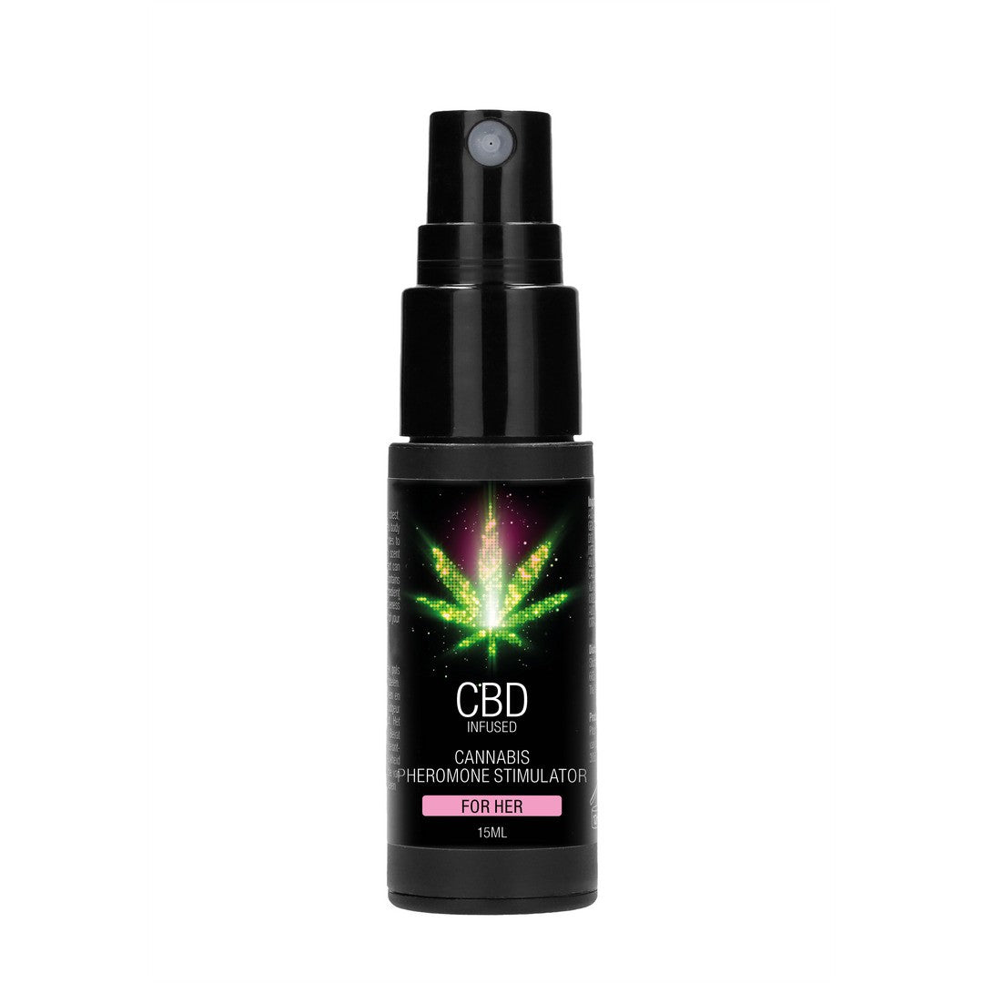 ACTIVADOR DE FEROMONAS PARA MUJER CBD CANNABIS 0.5 FL OZ 15 ML PHARMQUESTS