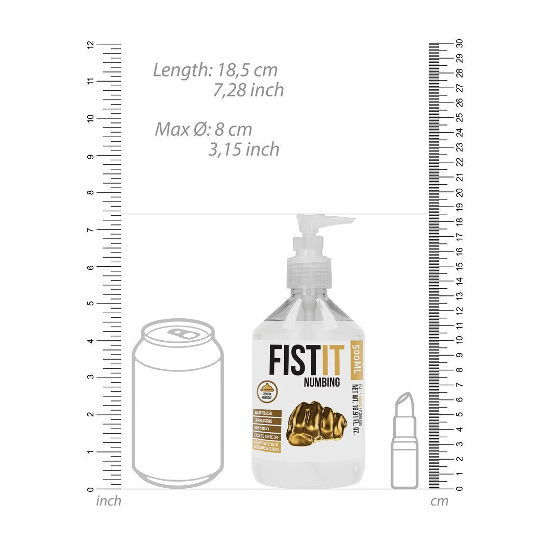 LUBRICANTE PARA FISTING NUMBING 17 FL OZ 500 ML FIST IT