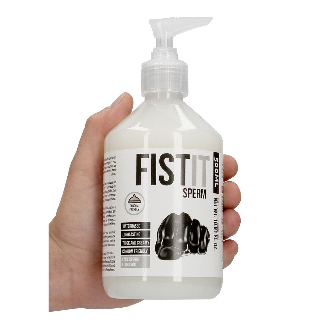 LUBRICANTE A BASE DE AGUA CON ASPECTO DE ESPERMA 17 FL OZ 500 ML FIST IT