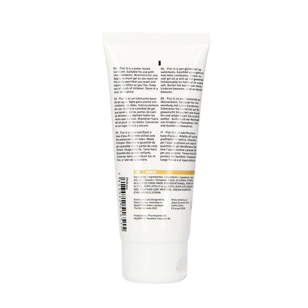 LUBRICANTE PARA FISTING NUMBING 3.4 FL OZ 100 ML FIST IT