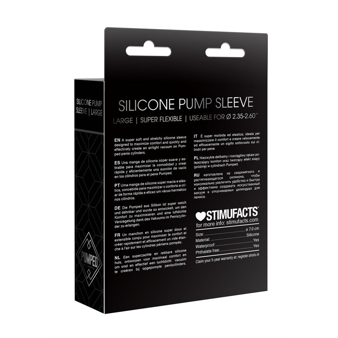 FUNDA DE REEMPLAZO SILICONE PUMP LARGE PUMPED