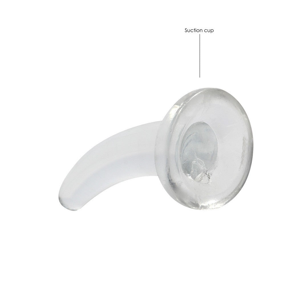 DILDO NON-REALISTIC CRYSTAL CLEAR 5 /11,5 CM REALROCK