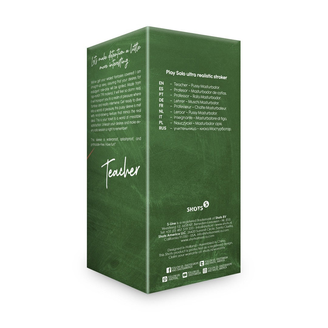 MASTURBADOR DE VAGINA TEACHER TAN S-LINE