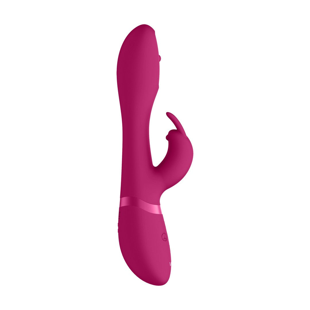 VIBRADOR MIRA SPINNING G-SPOT RABBIT ROSA VIVE