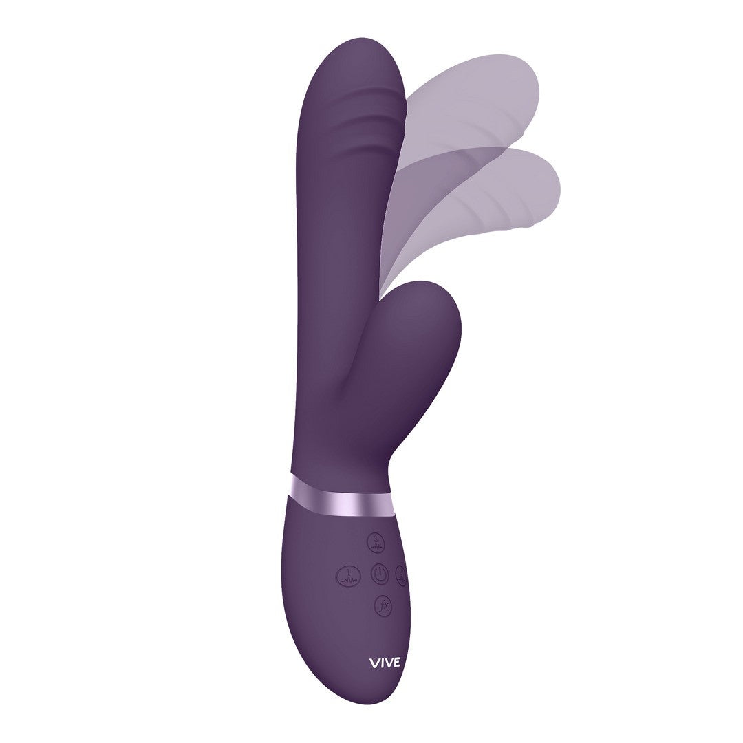 VIBRADOR TANI FINGER MOTION WITH PULSE-WAVE MORADO VIVE